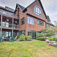 Lakefront Alton Bay Home with Theater and Dock