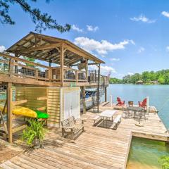 Lake Martin Cabin with Luxury Dock and Kayaks!