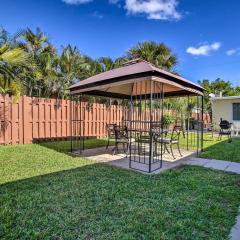 Ideally Located Pompano Beach Retreat with Gazebo!