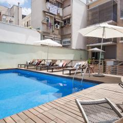 巴塞罗那出租公寓 - 格拉西亚泳池公寓中心