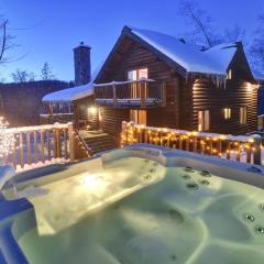 Chic Familiale, Relaxant avec spa en montagnes