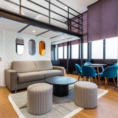 Luxury loft in paris