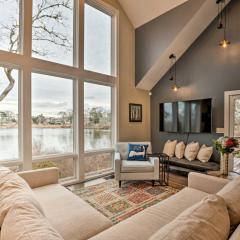 Luxe Waterfront Getaway - 1 Mile to Ferry and Beach!