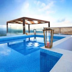 Villa Archontiki, with rooftop pool and stunning panoramic views!