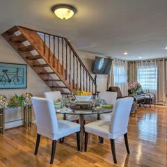 Waterfront Home with Large Deck and Dock on Narrow Bay