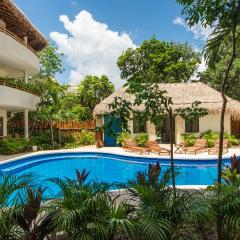 Poolside Bliss with Private Terrace, Jacuzzi & Beach Club Access