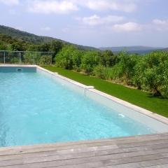 Maison de 3 chambres avec piscine partagee et terrasse amenagee a Bonifacio a 6 km de la plage