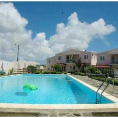 2 bedrooms appartement with shared pool enclosed garden and wifi at Melville 5 km away from the beach