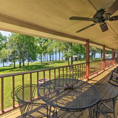 Waterfront Tennessee Home on Kentucky Lake with Deck