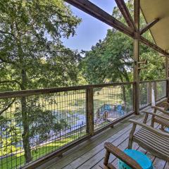 Sunny Seguin Retreat with Canoes on Guadalupe River!