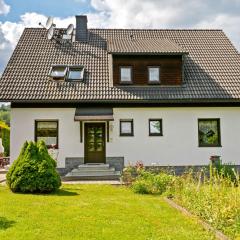 Apartment with garden view in the Erzgebirge