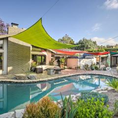 Luxury El Cajon Oasis with Pool, Fire Pit and Pavilion