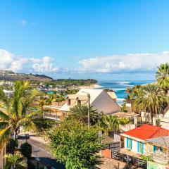 Studio du Lagon vue mer St Gilles les Bains Centre 500m de la plage