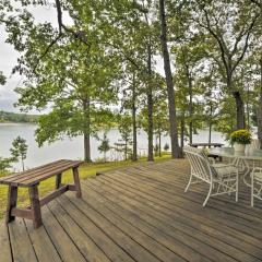 Kentucky Lake Cabin with Private Dock and Fire Pit