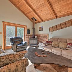 Remote Cabin with Fire Pit 3 Miles to Stowe Mtn!