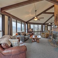 Skiway Chalet Home with Hot Tub in Beech Mountain!