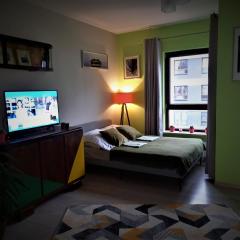 Green Wilanów Apartment with free parking