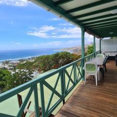 Maison à Saint-leu, vue exceptionnelle sur la baie et l'Océan à 2 minutes des plages