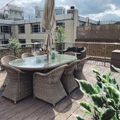 Penthouse Loft apartment with roof terrace Not for events or parties