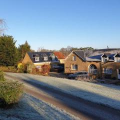 Traditional coach house in rural private estate.