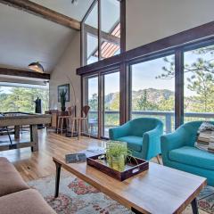 Chic Boulder Mountain Home with Hot Tub and Views