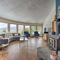 Stylish Mountain Escape with Hot Tub, 3 Miles to Ski