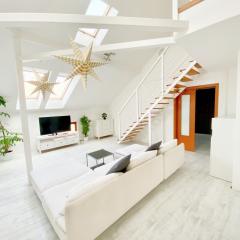 Loft with Rooftop and Free parking in Garage