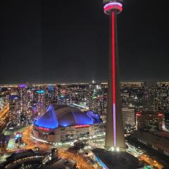 Two BD CN Tower and Lake Ontario View