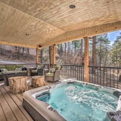 Ruidoso A-Frame Cabin about 1 Mi to Grindstone Lake!