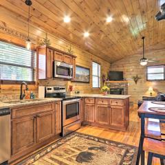 Rustic Pigeon Forge Cabin with Hot Tub Near Town!