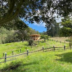 Un refugio en las montañas de Tabio