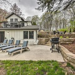 Big Cedar Lake House Views, 100 Ft to Water!