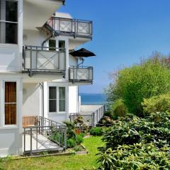 Ferienwohnung Hafenliebe, Villa Vilmblick mit Meerblick