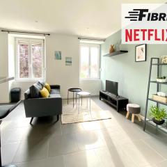 Très beau T2 42m2 lumineux, moderne et rénové avec Fibre