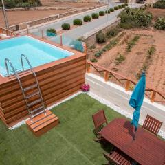 Tal-Karmnu Entire house with private heated pool and jacuzzi