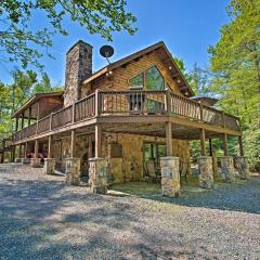 Fire Pit and Hot Tub Poconos Family Cabin!