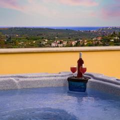 Villa Erontas - private heated jacuzzi