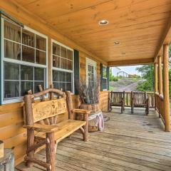 Porch, Fire Pit and Valley Views Blakely Cabin!