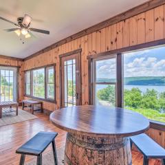 Watkins Glen Lakeview Cottage with Waterfall!