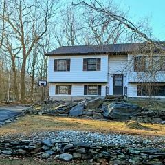 The Pocono's Retreat with a Gameroom, Firepit, and Lake