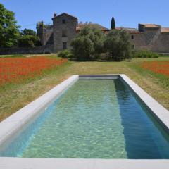 Uzes, loft dans Moulin independant 18e siecle en bord de riviere piscine privee 15x3