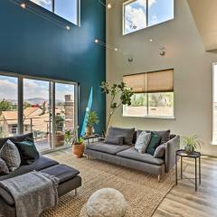 Reno Townhome with Mountain-View Rooftop Deck!