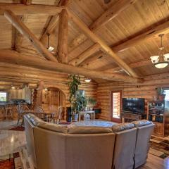 Exquisite Log Home with Lander Valley Views!