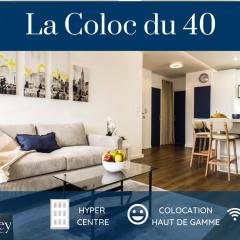 HOMEY LA COLOC DU 40 - Colocation haut de gamme de 4 chambres uniques et privées - Proche transports en commun - Aux portes de Genève