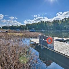 Serene Riverfront Home with Torch Lake Access!