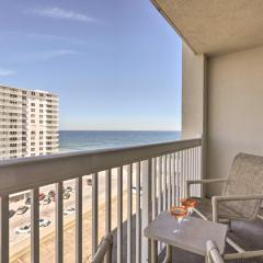 Ocean-View Daytona Beach Resort Retreat with Balcony