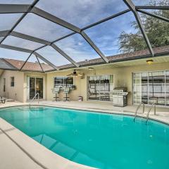 Marco Island Retreat with Pool about 1 Mi to Beach