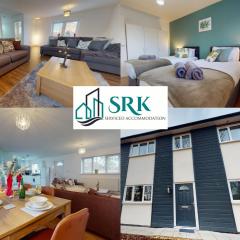 Spacious 2 Bedroom Corporate Apartment by Srk Serviced Accommodation