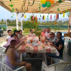 RENOVADA cabaña de campo y mar RELAJATE y disfruta el OTOÑO EN FAMILIA