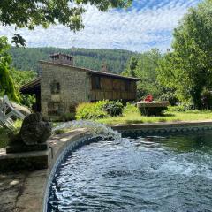 Casa Rural Jardín del Río Paraíso privado lugar de ensueño